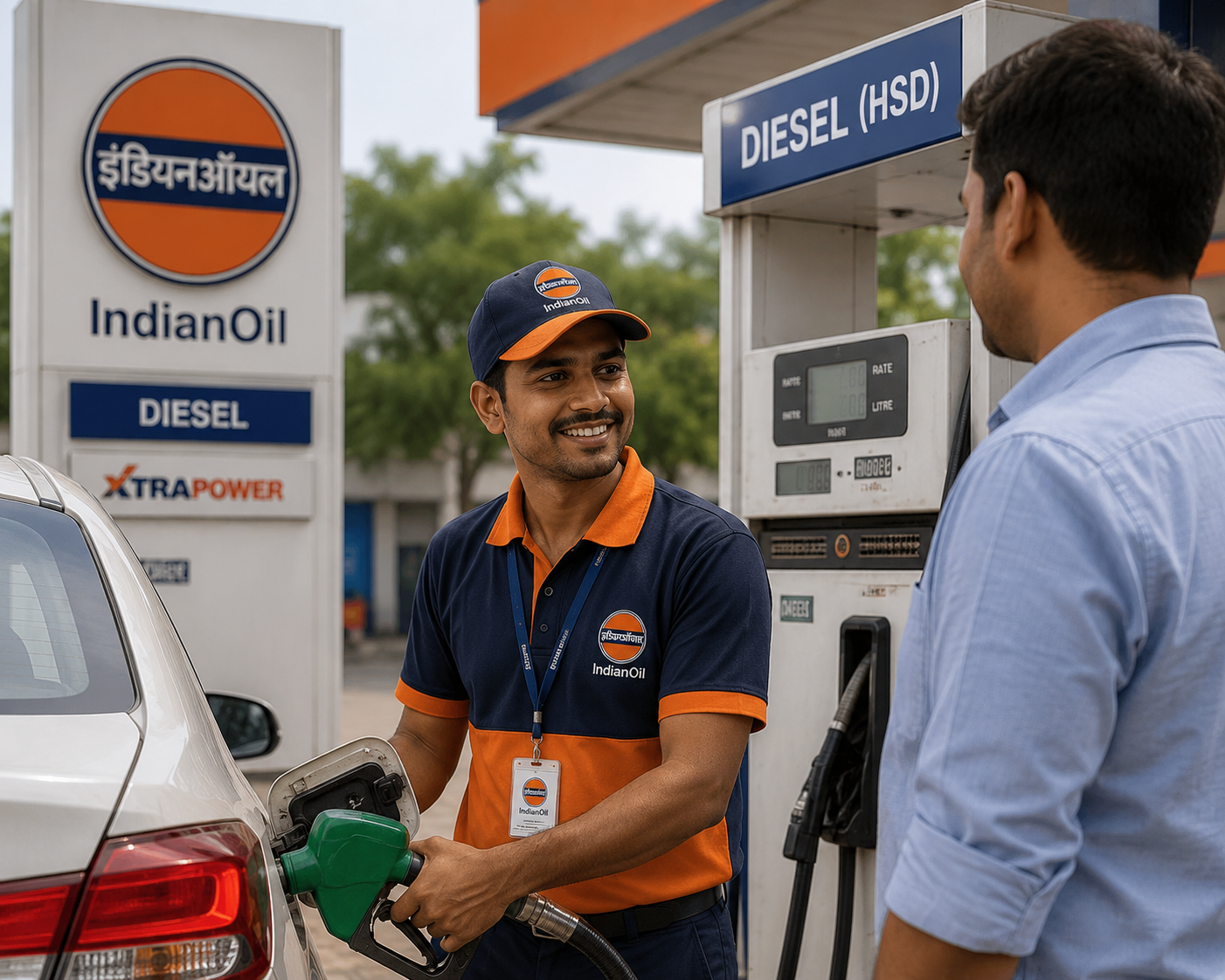 Fuel dispensing unit